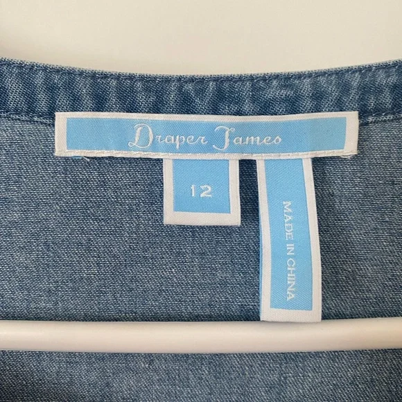 Draper James! Jean Dress 👗 Perfect for Spring - Picture 2 of 4